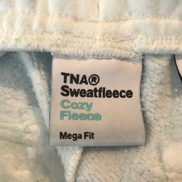 Tna Cozy Fleece Mega Cargo Oversized Cargo Sweatpants Size 2 X S - Picture 5 of 7